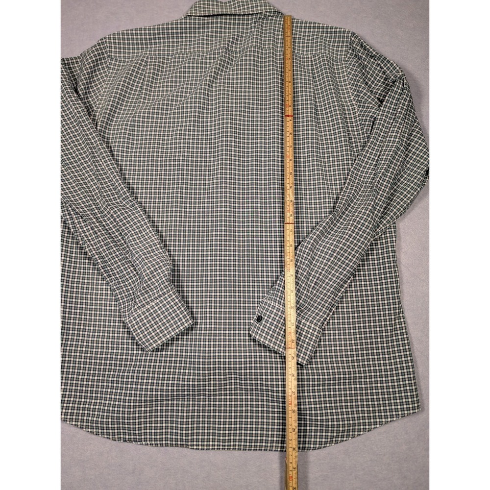 Rodd & Gunn Button‎ Down Shirt Mens XL Green Check Sports Fit Italian Fabric EX - Picture 6 of 11
